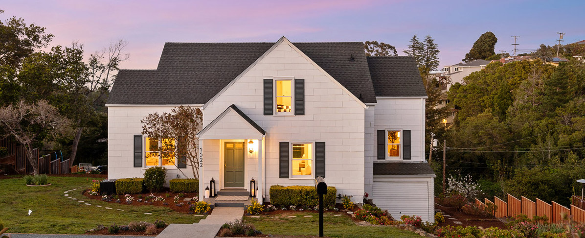 1522 La Mesa Drive is a legacy home with sweeping views in the hills of Burlingame, California