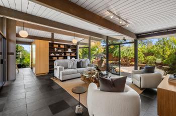 1547 Tarrytown Street is a stunning and sophisticated 4 bedroom Eichler home in the San Mateo Highlands neighborhood