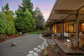 1547 Tarrytown Street is a stunning and sophisticated 4 bedroom Eichler home in the San Mateo Highlands neighborhood