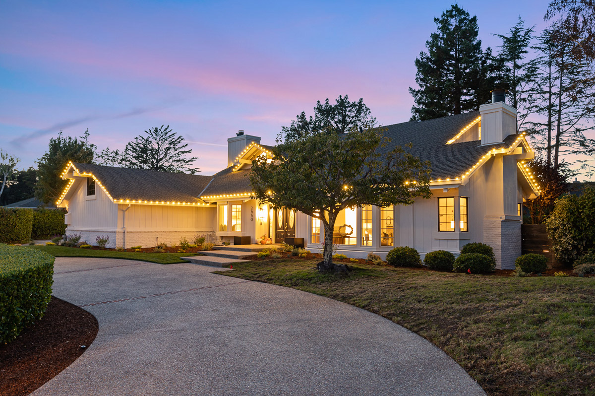 2660 Butternut Drive is a 5 bedroom home in the Skyfarm neighborhood of Hillsborough, California