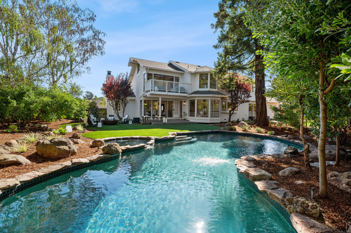 2660 Butternut Drive is a 5 bedroom home in the Skyfarm neighborhood of Hillsborough, California