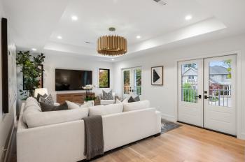 1585 Cypress Avenue is an extensively remodeled 5 bedroom home with a Junior Accessory Dwelling Unit located in the heart of Burlingame