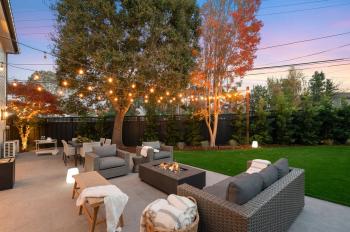 1585 Cypress Avenue is an extensively remodeled 5 bedroom home with a Junior Accessory Dwelling Unit located in the heart of Burlingame