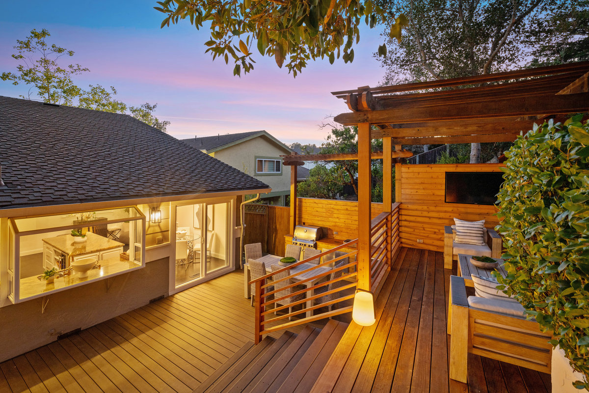 1815 Canyon Oak Court is a 4 bed, 2.5 bath single family home in San Mateo, listed by The Sharp Group.